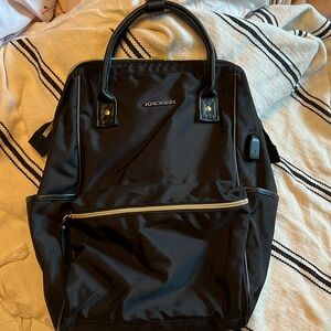 LN Kroser Convertible Travel Black Bag/Backpack